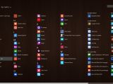 All Apps view on Windows 8.1