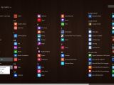 All Apps view on Windows 8.1