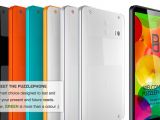 Puzzlephone is offered in multiple colors