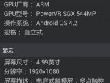 Samsung Galaxy S IV AnTuTu benchmark results