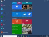 Windows 10 build 10022 Start screen design