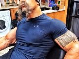 The Rock, aka Dwayne Johnson, does his own version of Movember