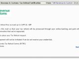 Sample of HMRC phishing scam email