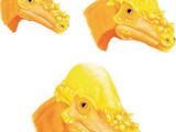 Stages of skull growth in Pachycephalosaurus