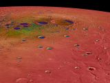 Craters on Mercury are forever shadowed, hold ice