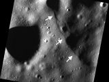 Mercury sports several ridges on its surface