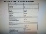 GTX 770 Specs