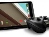 NVIDIA Shield Tablet with gaming controller