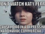 Dead Nationwide kid wanted to see Katy Perry's Halftime performance