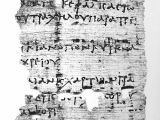 The papyrus describing the hangover cure