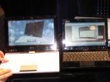 ASUS Eee PC T91 and T101H side by side