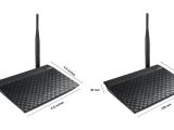 ASUS RT-N10P Router Dimensions