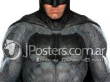 New version of the Batsuit is in grey, with built-in muscles