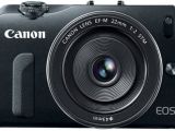 Current Canon EOS M in black