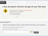TorrentLocker offers decryption test