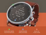 This smartwatch takes-up traditional design instead