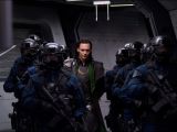 Thor's brother Loki (Tom Hiddleston) is captured by S.H.I.E.L.D