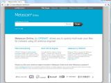 Metascan Online website