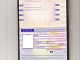 Fake passport generated by underground service