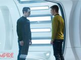 Face-off: Harrison and Kirk in new “Star Trek Into Darkness” official still