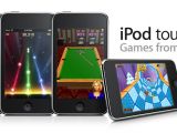 iPod touch games from the ad's iTunes banner