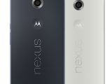 Nexus 6 in black and white (back(