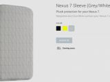 Nexus 7 Sleeve in grey in Google Play