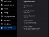 Android 3.0 Honeycomb on Nexus One (screenshot)