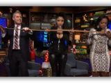 Nicki Minaj, Andy Cohen and Phaedra Parks did shots on Watch What Happens Live