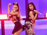 Ariana Grande and Nicki Minaj worked together on “Bang Bang” with Jessie J