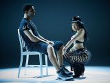 Nicki Minaj does a little lap dance for Drake in the video for “Anaconda”