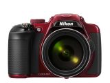 Nikon COOLPIX P600 Red Front View