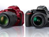 Nikon D5500 in red and black