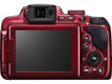 Nikon COOLPIX P610 Back View - Red