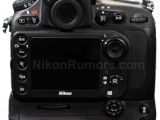 Nikon D800 DSLR back