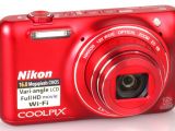 COOLPIX S6600 Front View (Red)