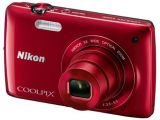 Nikon COOLPIX S4200 Camera - Red
