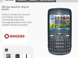 Nokia C3 overview page
