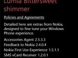 Nokia Lumia 920 "About phone" screenshot
