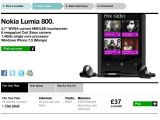 Nokia Lumia 800 at Three UK