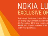 Telstra pre-order offer for Lumia 920