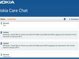 Nokia Care Chat (screenshot)