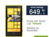 Nokia Lumia 920 price tag