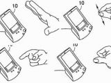 Sketch of Nokia's 3D Touchless Control concept
