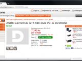 Asus GTX 590 listed on Swedish website