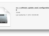 OS X Software Update Seed Configuration Utility (DMG quick look)