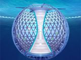 Ocean Spiral city top dome schematic