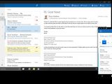 This is the new Outlook email client for Windows 10