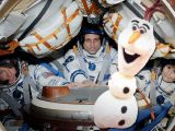 The plush doll of the animated character will travel to space together with three astronauts