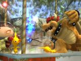 Olimar and his Pikmin in Super Smash Bros. screenshot